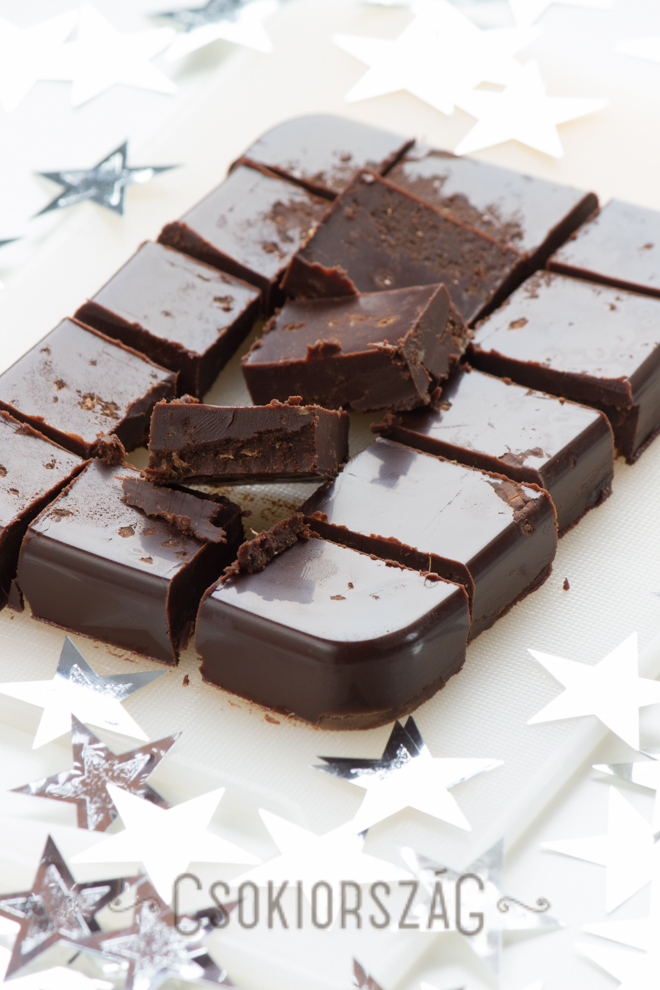 gyömbéres csoki kocka